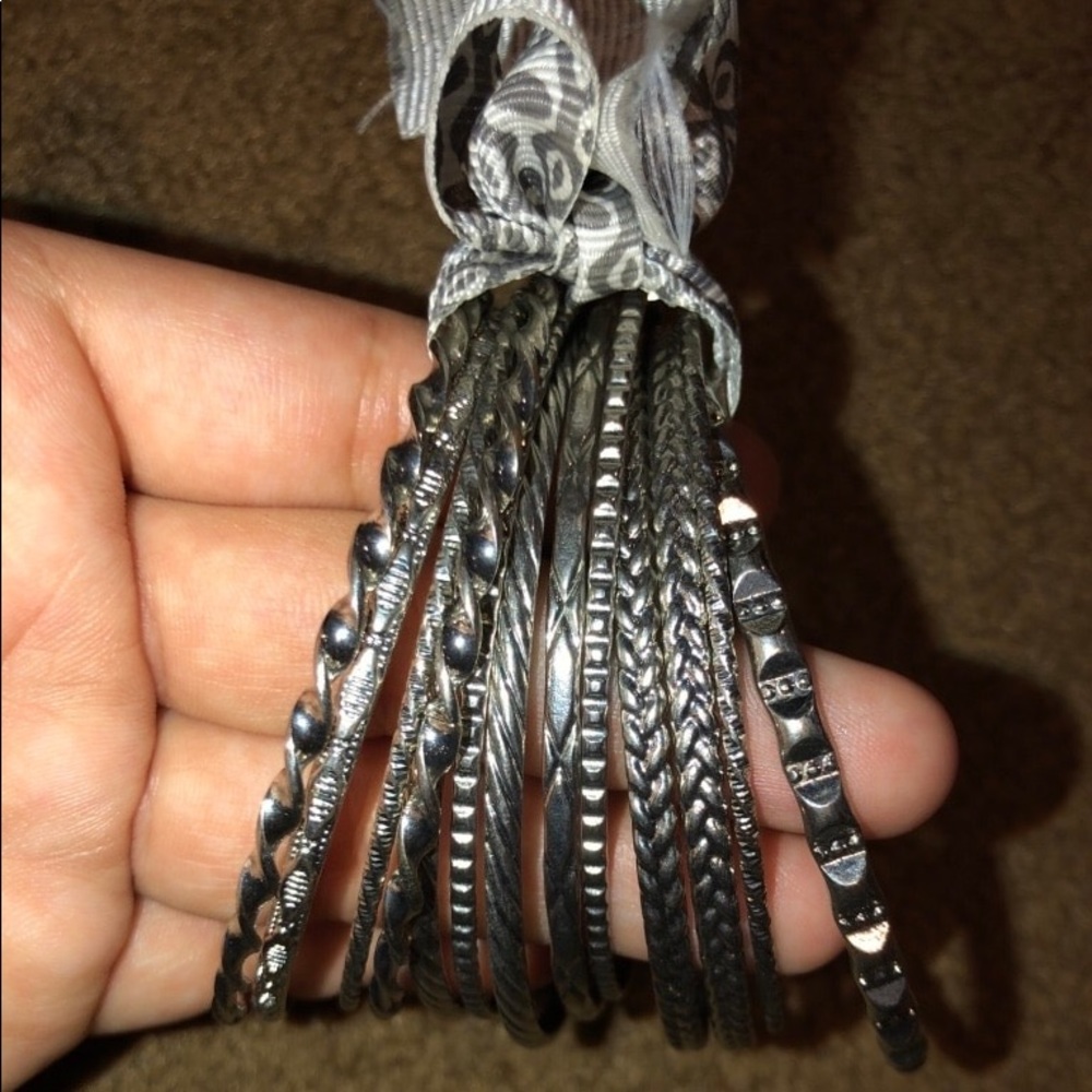 Silver Bangles - Picture 3 of 3